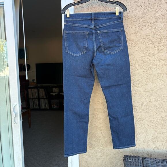 NWT GAP dark wash 'vintage slim' Blue Jeans, women's size 28/6 Petite - Picture 5 of 6